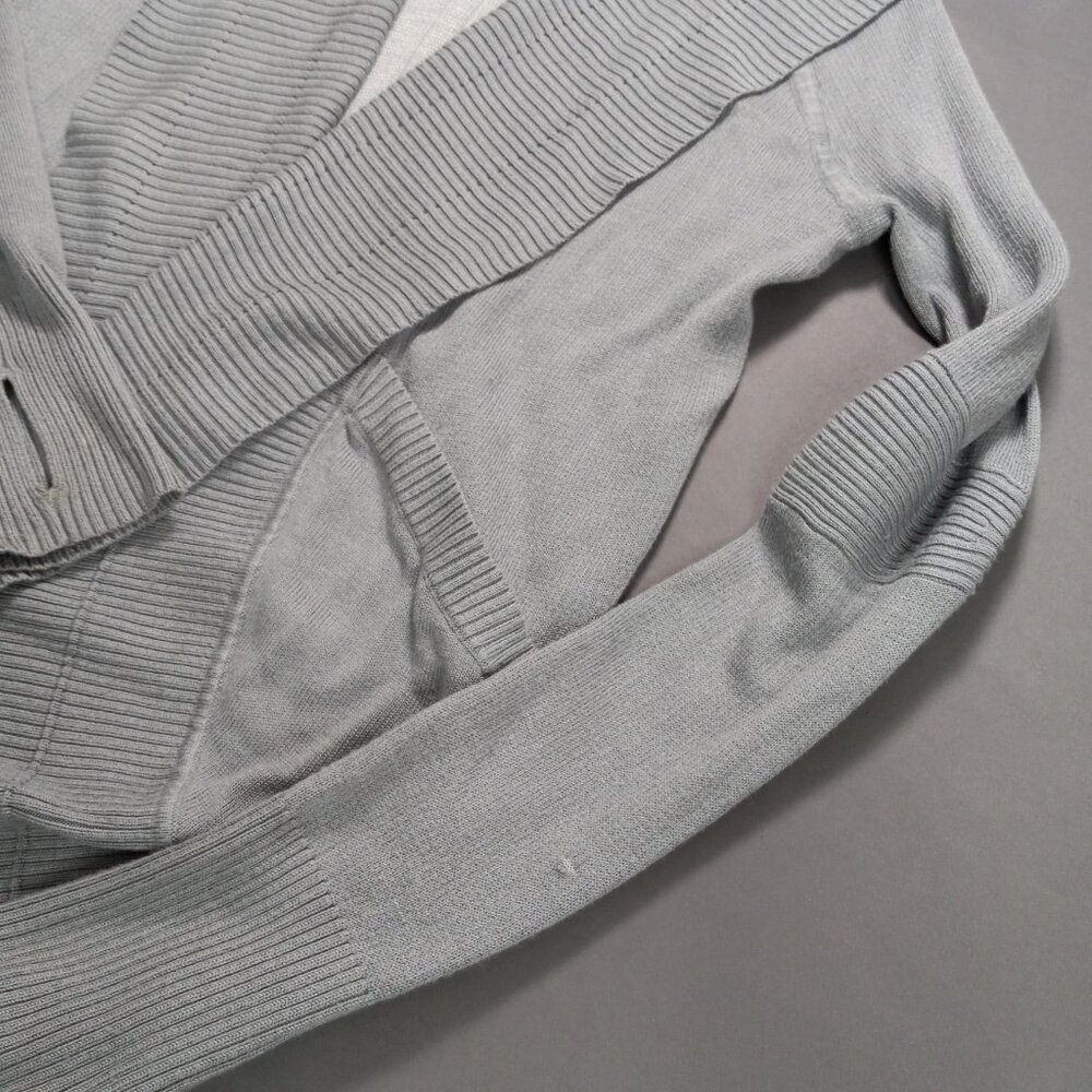 Lululemon Wrap It Up Sweater Gray Size 4‎ - Picture 5 of 17